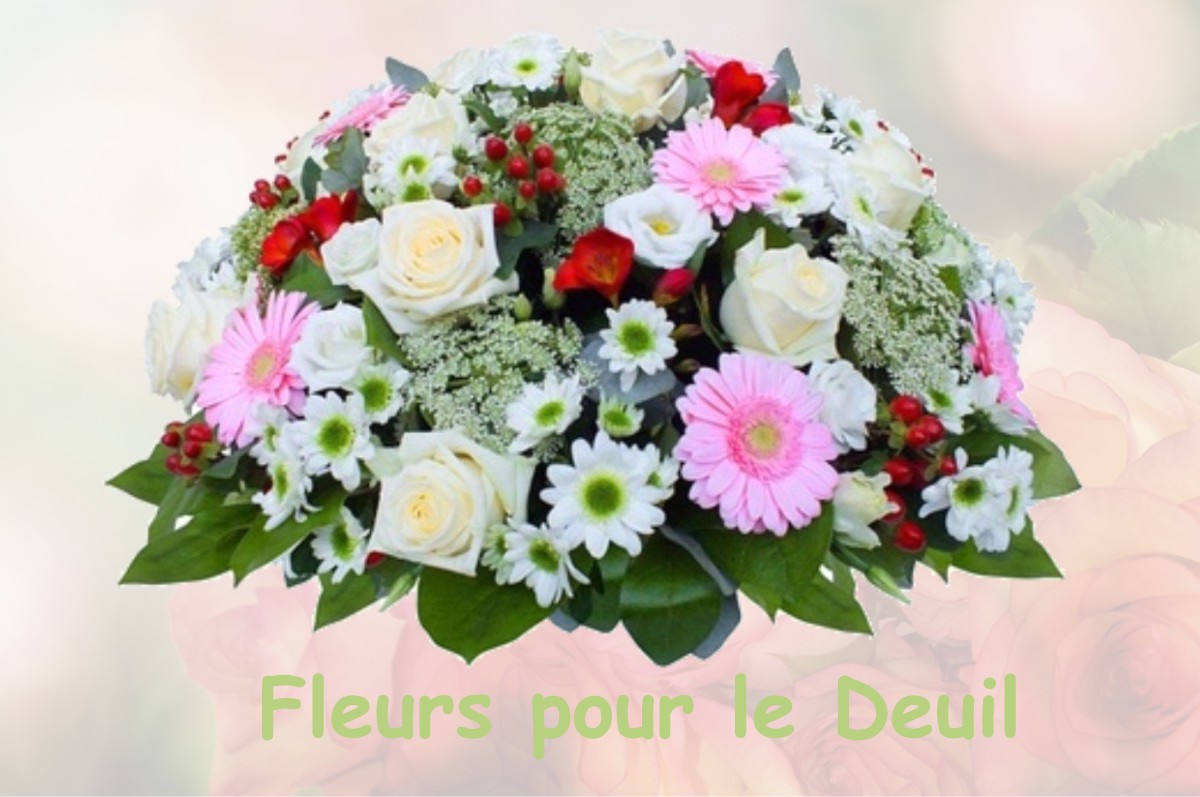 fleurs deuil SAINT-SIMEON